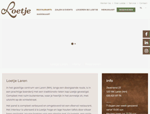 Tablet Screenshot of laren.loetje.com